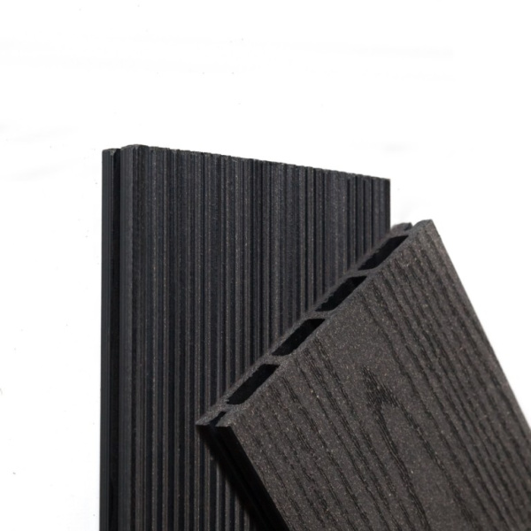 Террасная доска Ecodecking Техно 140х20x3000 Графит