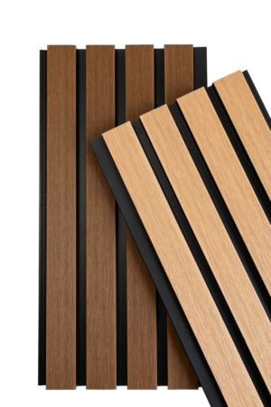 Фасадная реечная панель Экодекинг Скай коэкструзия 200х20х3000 Тик