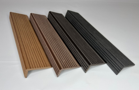 Угол торцевой Экодекинг Техно 70х35x3000 Бронза