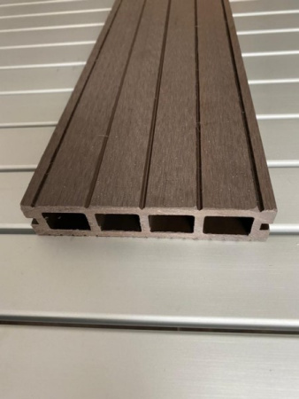 Террасная доска Ecodecking Некст плюс 145х31х3000 Шоколад