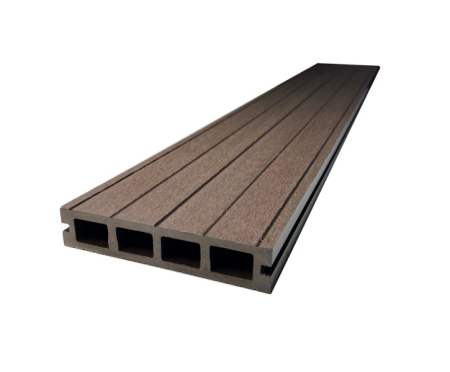 Террасная доска Ecodecking Некст плюс 145х31х3000 Шоколад
