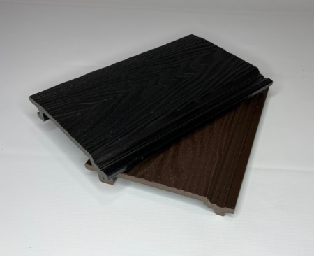 Фасадная доска Ecodecking Экстра 3D 135x20x4000 Графит