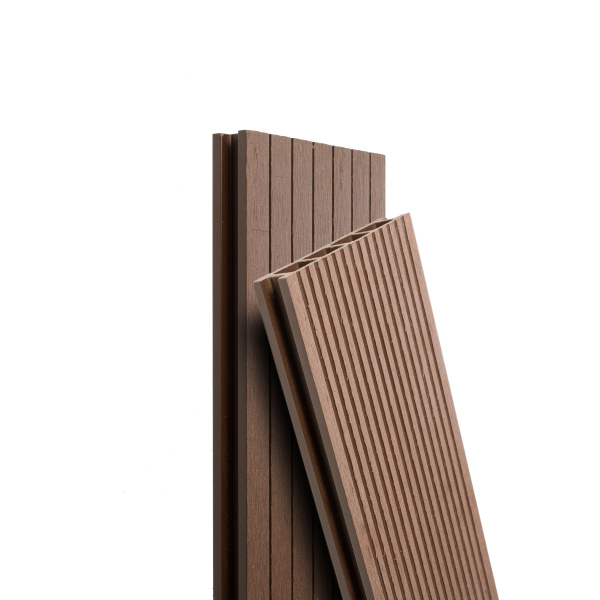 Террасная доска Экодекинг Базик 140х28х3000 Шоколад